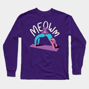 Meow Yoga Long Sleeve T-Shirt